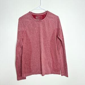 FIGS Salta Longsleeve Underscrub Red